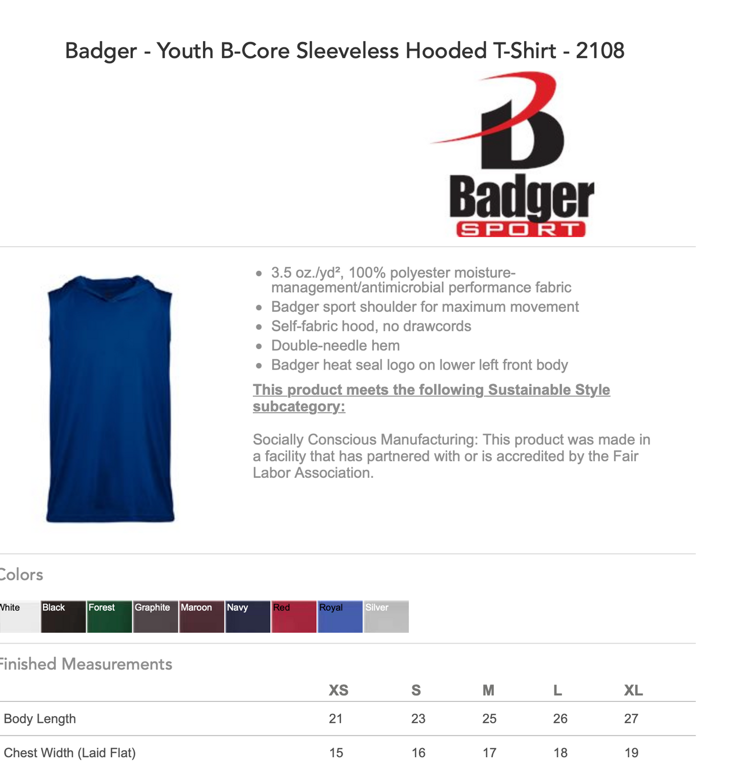 PASCACK LACROSSE MUSCLE TEE/MUSCLE TEE HOODIE