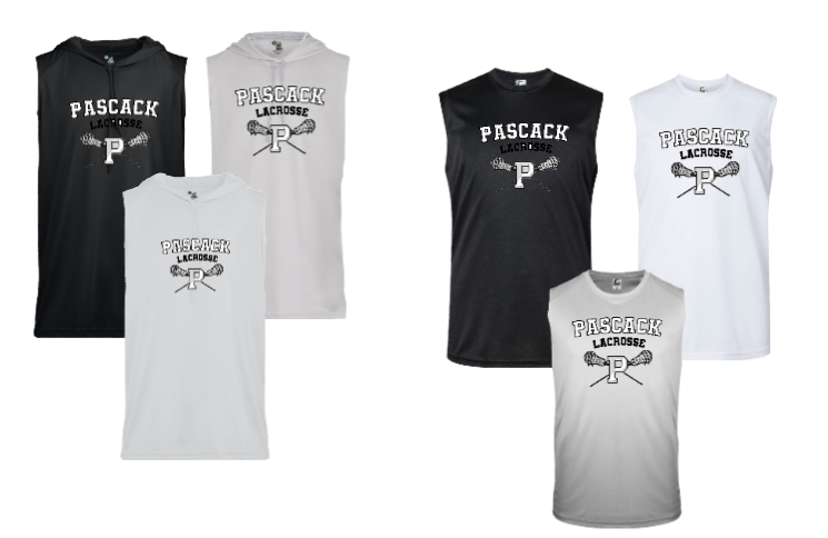 PASCACK LACROSSE MUSCLE TEE/MUSCLE TEE HOODIE