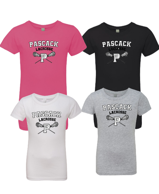 PASCACK LACROSSE GIRLS/WOMENS FIT TSHIRT