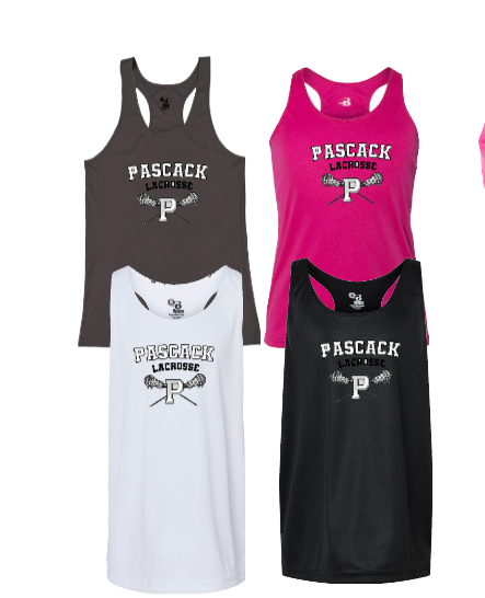 PASCACK LACROSSE B-CORE RACERBACK TANK TOP