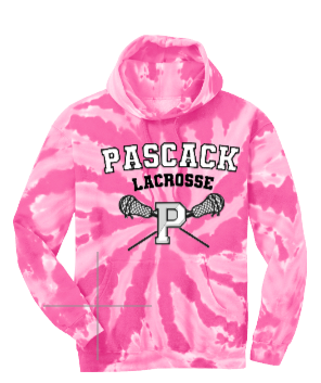 PASCACK LACROSSE TIE DYE HOODIE