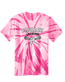 PASCACK LACROSSE TIE DYE TSHIRT