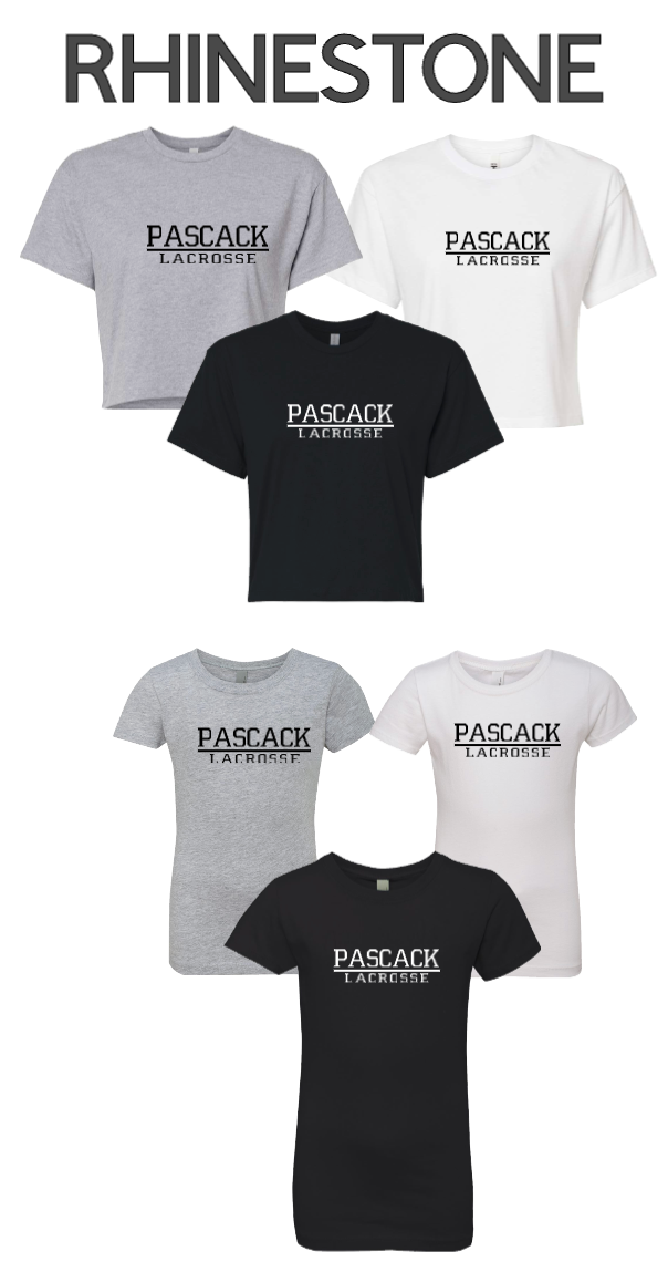 PASCACK LACROSSE RHINESTONE TSHIRTS