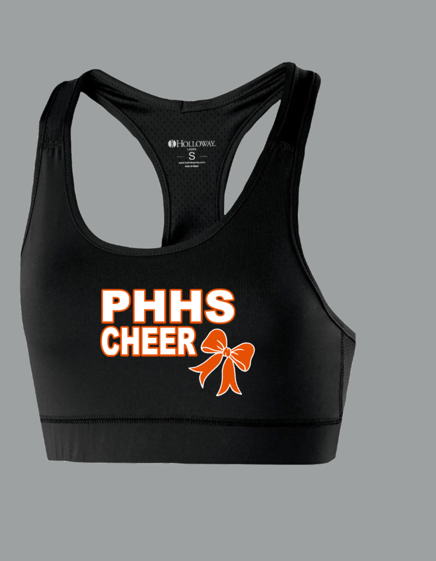 PASCACK HILLS CHEER BRA RHINESTONE TOP