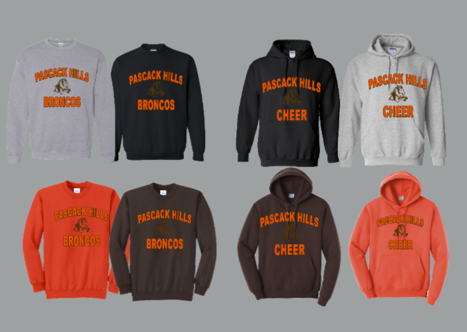 PASCACK HILLS CHEER/GENERIC HOODIE/CREW