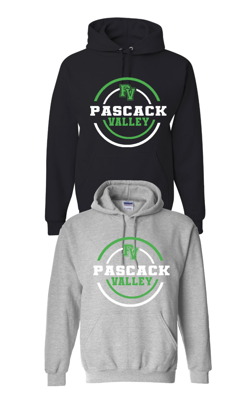 PASCACK VALLEY  CIRCLE LOGO HOODIE