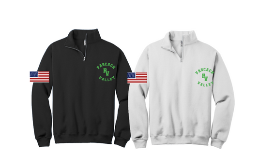 PASCACK VALLEY1/4 ZIP JERZEE SWEATSHIRT