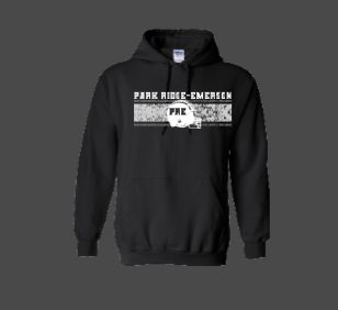 PARK RIDGE-EMERSON FOOTBALL HELMET SWEATSHIRT