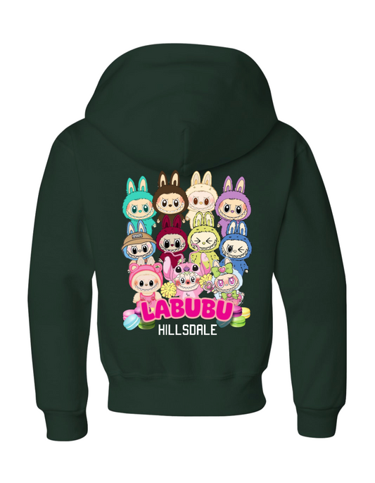 HILLSDALE HAWKS LABUBU HOODIE