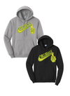 HILLSDALE HAWKS  NIKE INSPIRED HOODIE