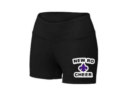 NEW RO CHEER  COMPRESSION SHORTS