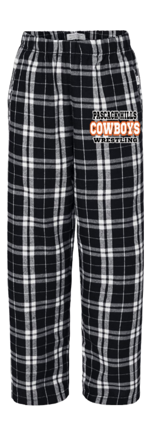 PASCACK HILLS WRESTLING COWBOY FLANNELS