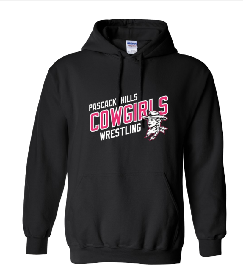 PASCACK HILLS WRESTLING COWGIRLS HOODIE/CREW