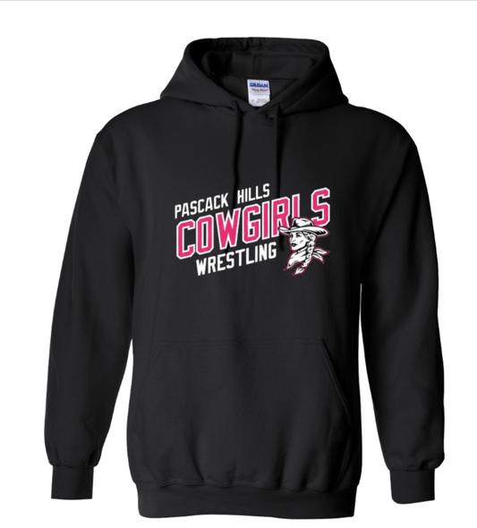 PASCACK HILLS WRESTLING COWGIRLS HOODIE/CREW