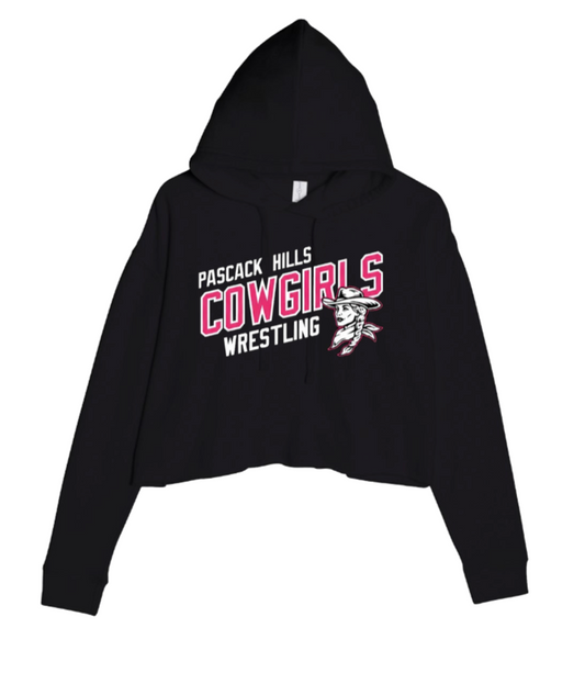 PASCACK HILLS WRESTLING CROP HOODIE