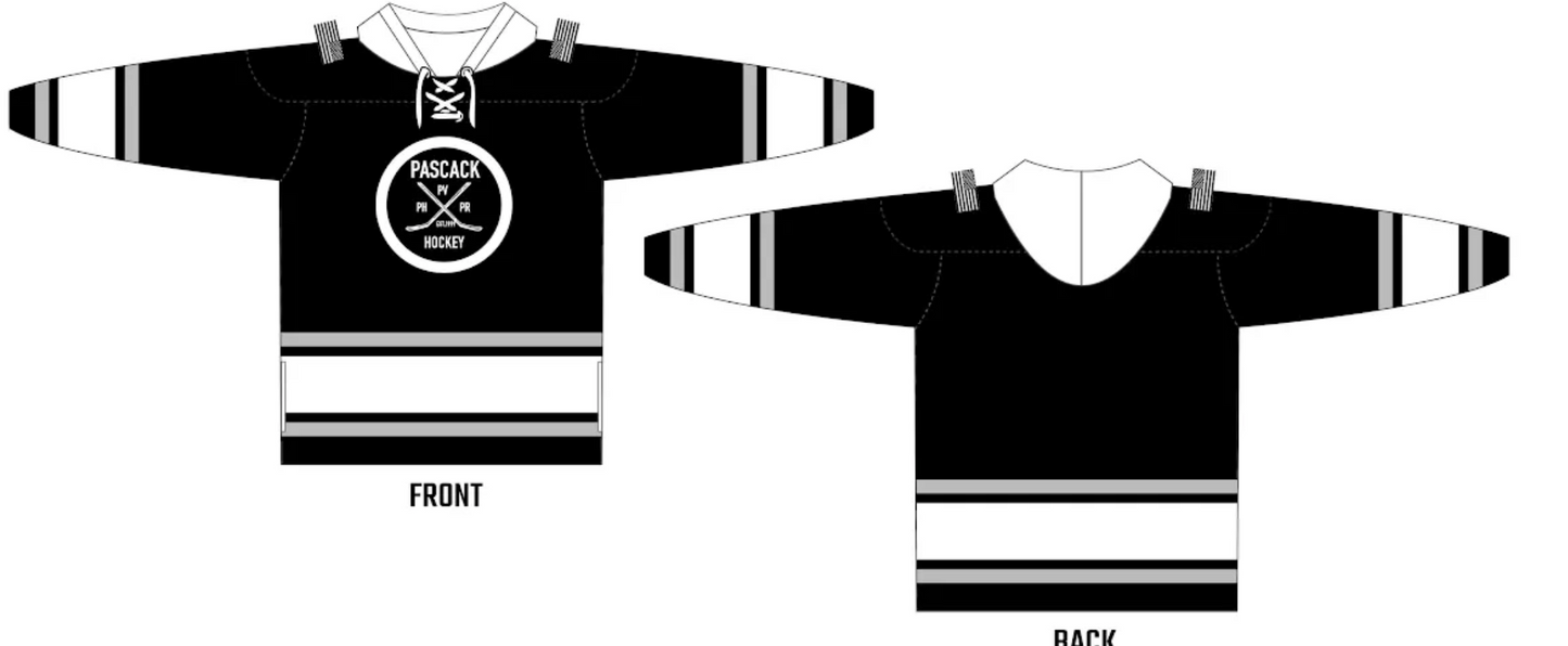 PASCACK HOCKEY FULLY SUBLIMATED LACED HOODIE