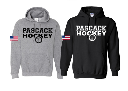 PASCACK HOCKEY NEOPRENE FLAG HOODIE