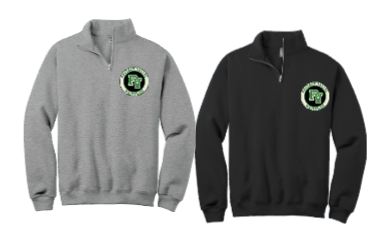 PV WRESTLING 1/4 ZIP JERZEE SWEATSHIRT
