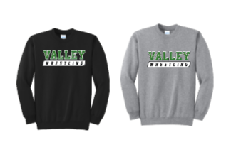 PASCACK VALLEY WRESTLING CREWNECK SWEATSHIRT
