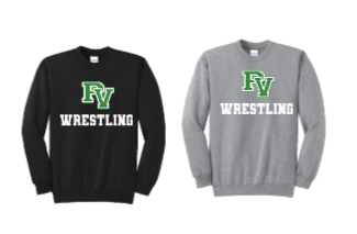 PV WRESTLING CREWNECK SWEATSHIRT