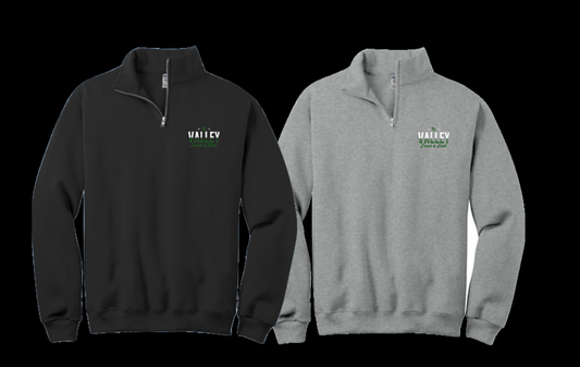 PASCACK VALLEY TRACK 1/4 ZIP SWEATSHIRT