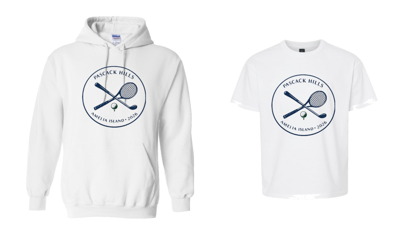 PASCACK HILLS TENNIS/GOLF AMELIA ISLAND WHITE OR GREY