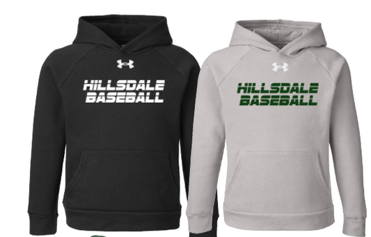 HILLSDALE  UNDER ARMOUR HOODIE BASEBALL/SOFTBALL