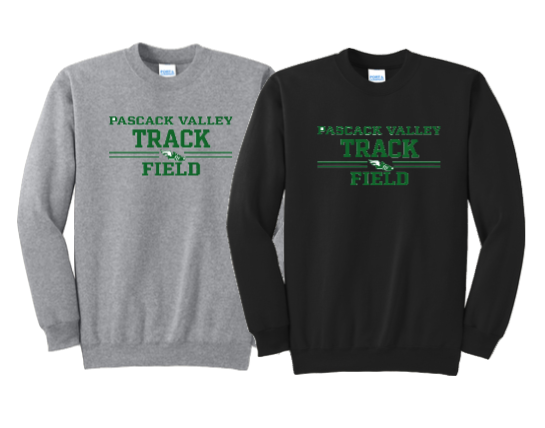 PASCACK VALLEY TRACK & FIELD   CREWNECK SWEATSHIRT