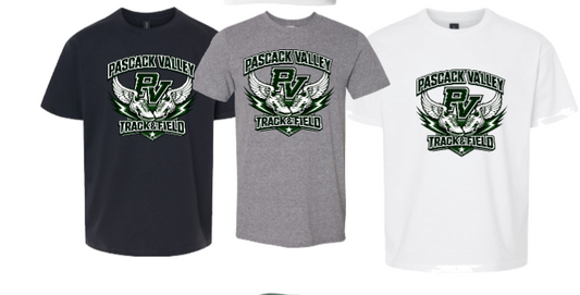 PASCACK VALLEY TRACK AND FIELD WING TSHIRT