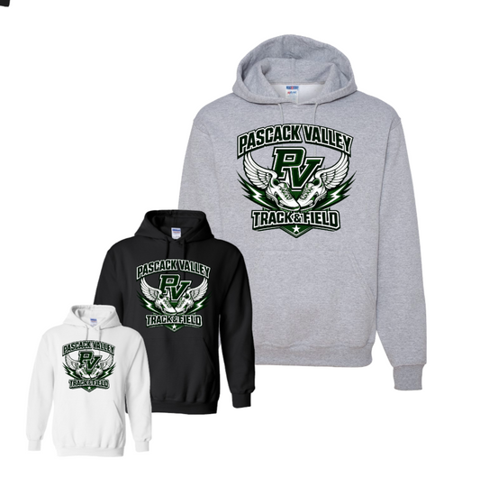 PASCACK VALLEY TRACK & FIELD  WINGS HOODIE