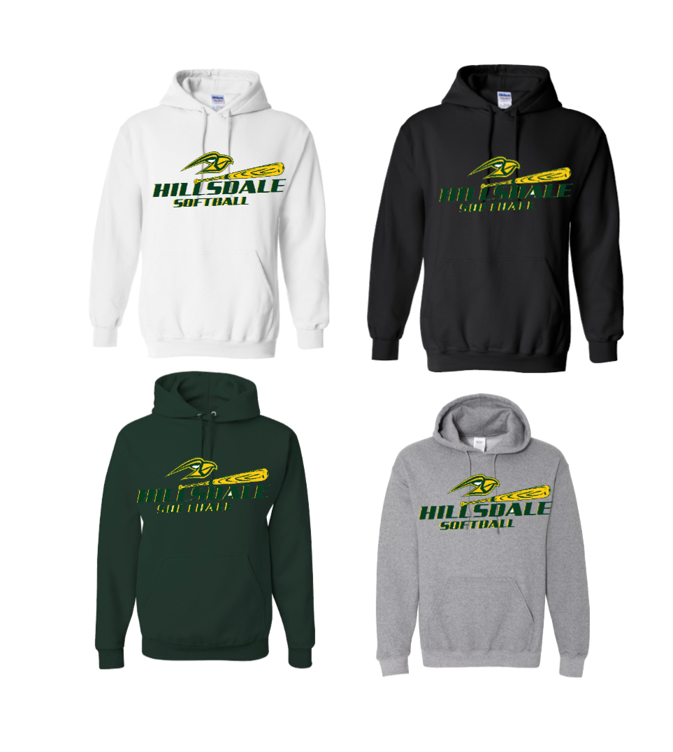 HILLSDALE HAWKS/BASEBALL/SOFTBALL CREWNECK/HOODIE