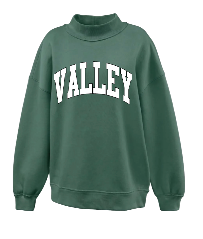 PASCACK VALLEY MOCK NECK SWEATSHIRT