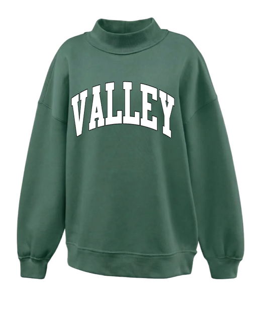 PASCACK VALLEY MOCK NECK SWEATSHIRT