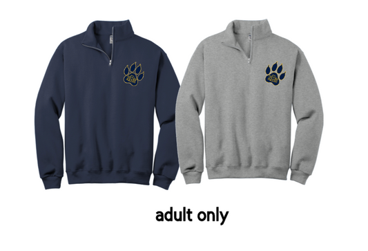 PEQUANNOCK PANTHERS 1/4 ZIP NBS PANTHER