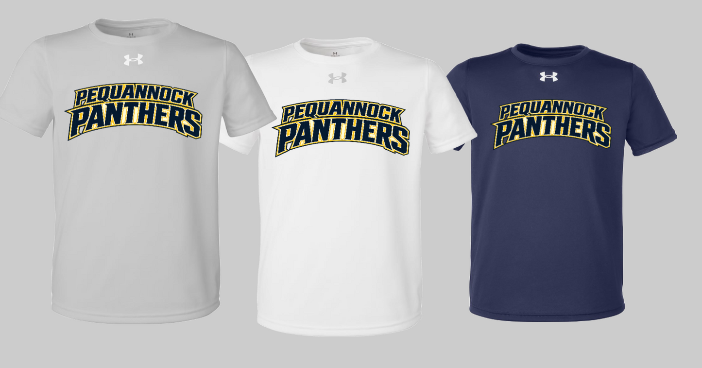 PEQUANNOCK UNDER ARMOUR T-SHIRTS