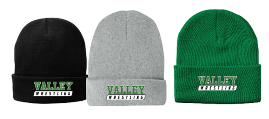 PV WRESTLING EMBROIDERED BEANIE