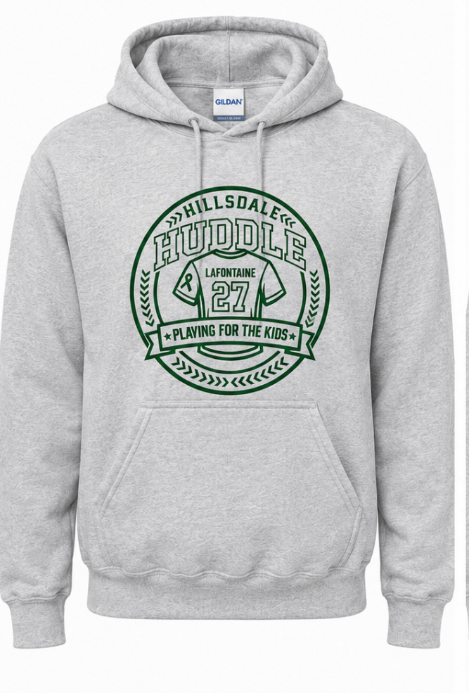 HILLSDALE HUSTLE HOODIE SWEATSHIRT -LOCAL PICK UP
