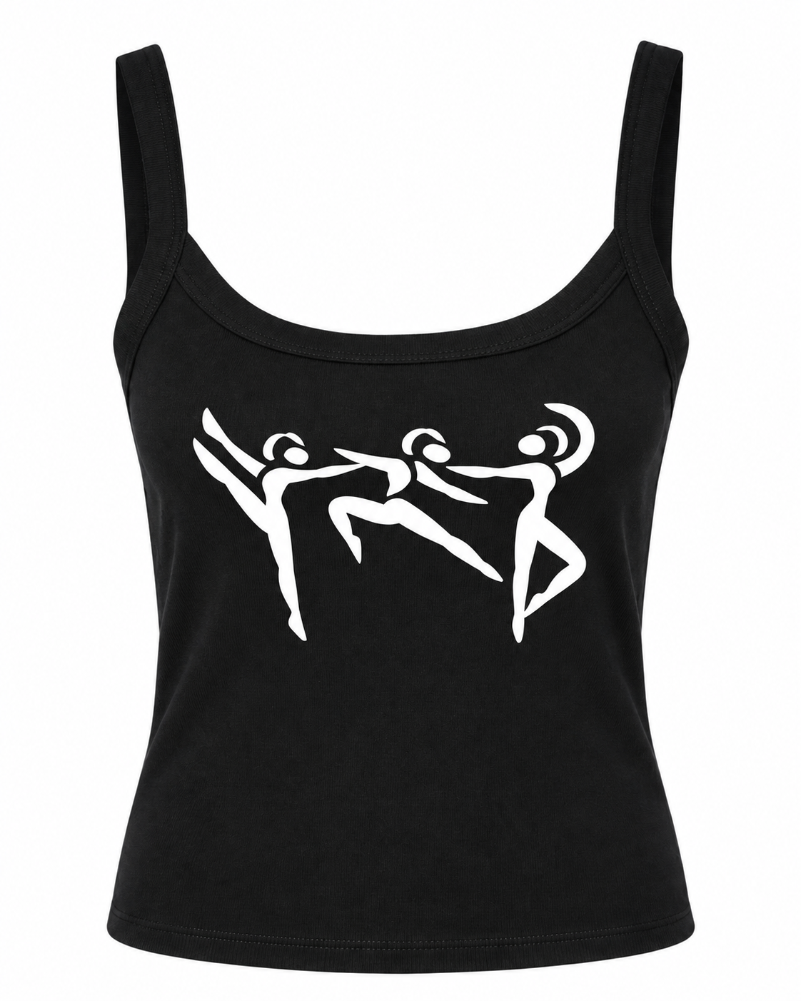 PVRDT BELLA AND CANVAS CROP TANK