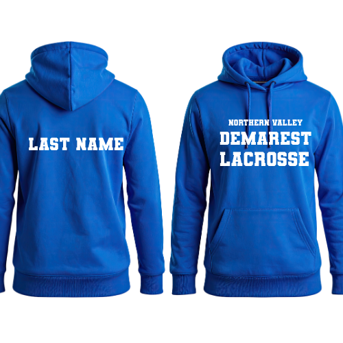 NORTHERN VALLEY DEMARST LACROSSE HOODIE