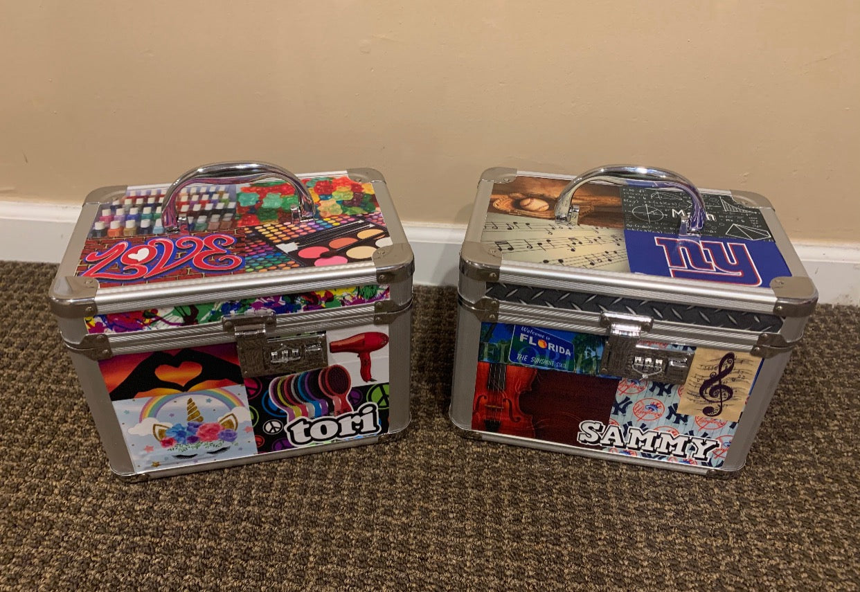 Lockbox Fully Covered Decoupage