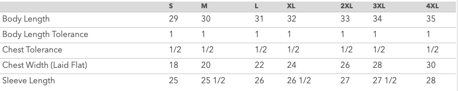 ESTHER SALAS LONG SLEEVE TSHIRT