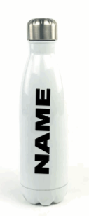 TENAKILL MIDDLE SCHOOL WHITE WATER BOTTLE WITH PERSONALIZATION