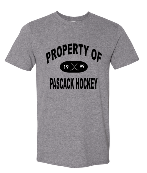 PASCACK HOCKEY PROPERTY OF SOFT STLYE TSHIRT