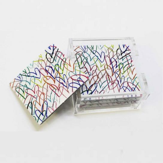 OPEN HEART COASTER SET