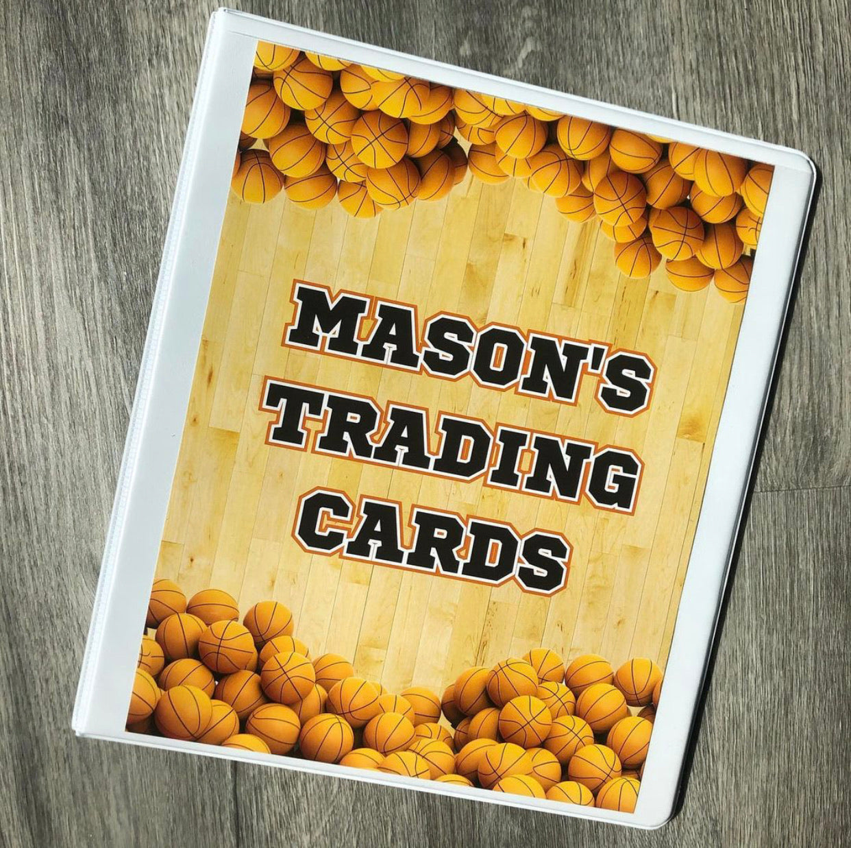 Personalized Sticker or Trading Card Books