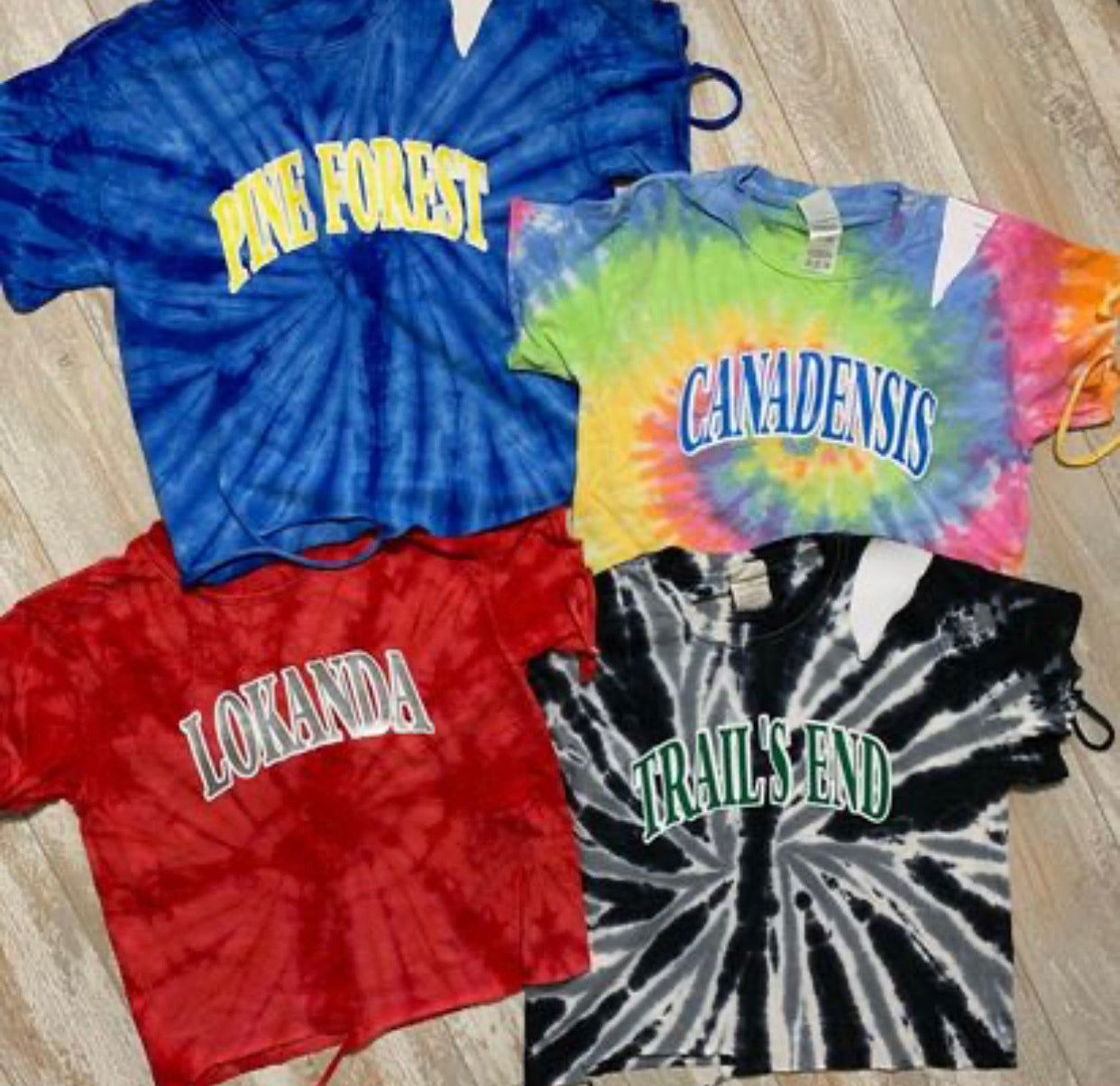 Tie Dye Cut Tee