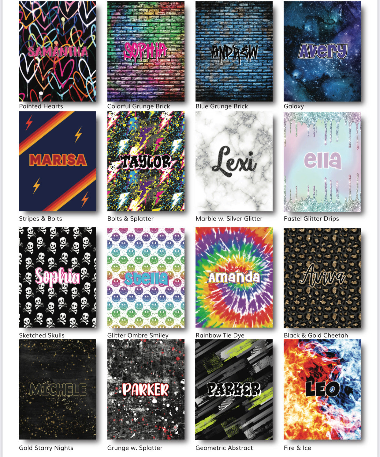 Personalized Sticker or Trading Card Books