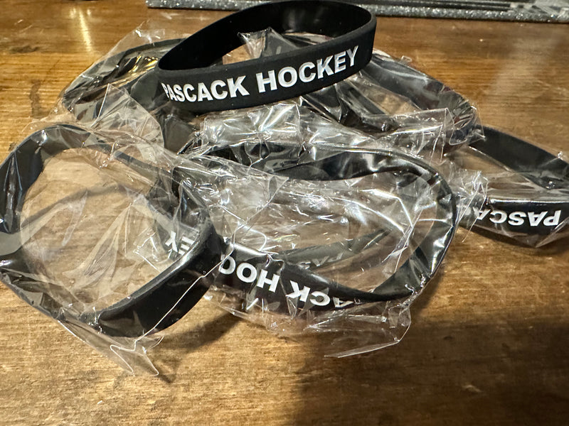 Pascack Hockey Rubber Bracelet