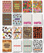 Personalized Sticker or Trading Card Books