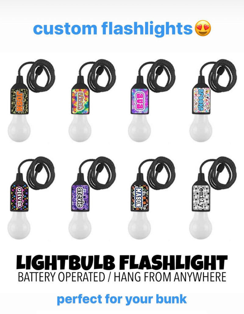 Lightbulb flashlight